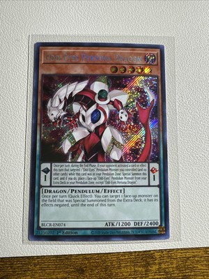 Odd-Eyes Persona Dragon BLCR-EN074 Battles of Legend: Crystal Revenge 1st...