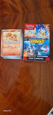  Halbkomplette Surging Sparks 100 Mint Pokemon Karten  Keine Veröffentlichungen Non Holo
