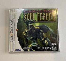 Draconus, Tomb Raider, Kain:Soul Reaver; 3 Game Dreamcast Lot, All CIB W Man/Reg