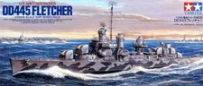 Tamiya - Cacciatorpediniere US Navy DD445 Fletcher 1/350 lunghezza 327mm