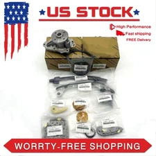 OEM Timing Chain Kit Water Pump for 2001-13 Toyota Camry Matrix RAV4 2.4L 2AZFE