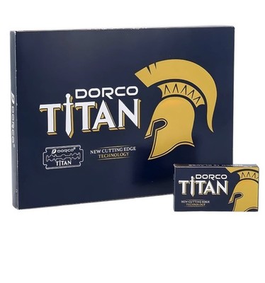 Dorco Titan Double Edge Razor Blade 100ct box STL-300 