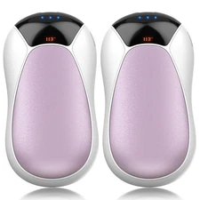 Rechargeable Hand Warmers 2 Pack - 8000mAh Electric Hand Warmers, Instant 2s ...