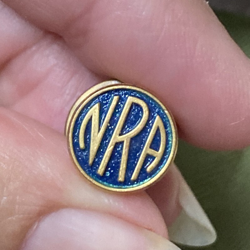 NRA Lapel Pin Hat Jacket Pin