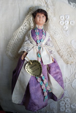 Poupée ancienne régionale « Le Minor » Zuline  de l'Ile de Ré jouet jeux