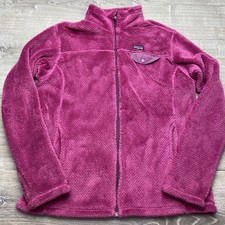 Patagonia Jacket Re-Tool Full-Zip Fleece Girls XXL 16-18 Pink Polartec Thermal