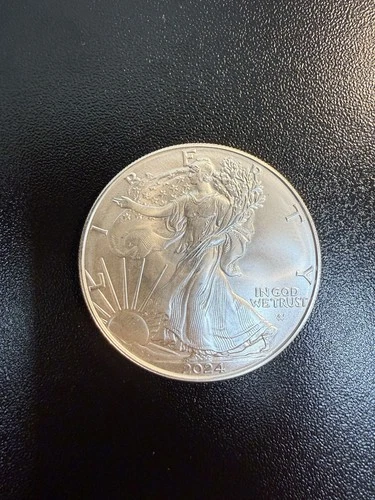 2024 American Silver Eagle Uncirculated Bullion $1 Coin 1 Ounce