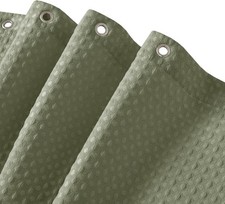 Madison Park Shower Curtain Waffle Weave, Vibrant Dyed, Waffle Shower Curtain