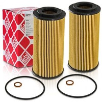 2X Febi Bilstein ÖLfilter BMW 3ER E46 E90 E91 E92 E93 5ER E60 E61 6ER 7ER X3 E83