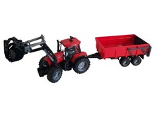 Bruder Case IH CVX 170 trattore benna rimorchio pozzo basculante TBE 1/16 regalo