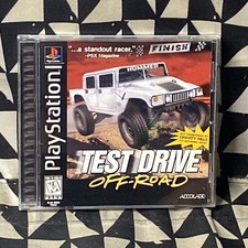 Test Drive off Road (PS1, 1997) Completed With Manual - PlayStation