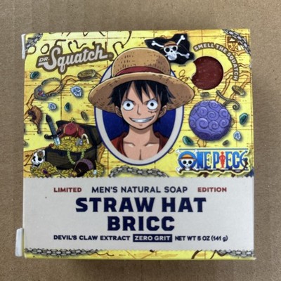 Dr. Squatch Limited Edition STRAW HAT BRICC Natural Soap Bar One Piece