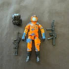 BLACK MAJOR GI JOE COBRA VIPERS IG EXCLUSIVE FIGURE CMPLT LOW PRODUCTION MT-/MT
