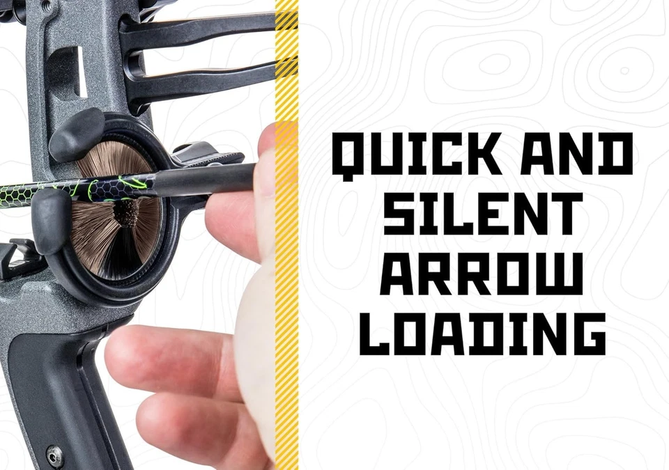 Archery Arrow Rest Kill Shot Whisker Biscuit Ambidextrous Medium Brown - Image 4 of 4