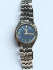 VTG SEIKO 5 AUTOMATIC 7009-8741 BLUE DIAL DAY / DATE STAINLESS STEEL WATCH 37MM