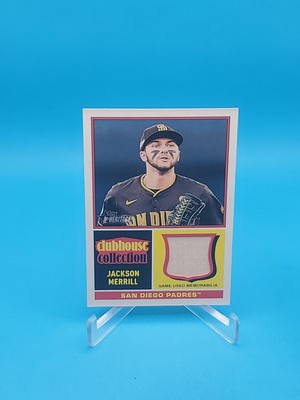 Jackson Merrill 2025 Topps Heritage #CCR-JME Clubhouse Collection