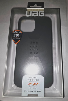 H9. UAG Civilian Series Hard shell Case iPhone 12 Pro Max (6.7 2020) - Silver