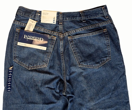 Land's End Misses Jeans Natural Fit Indigo Size 14 | 31 Pants, NWT - Picture 6 of 6