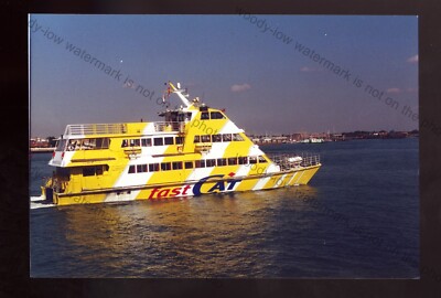 FQ1624 - Wightlink Ferry - Fast Cat - Our Lady Patricia - '86 - Foto 6''x4''
