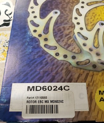 EBC BRAKE ROTOR DISC MD6024C SUPERCROSS CONTOUR KAWASAKI KDX200