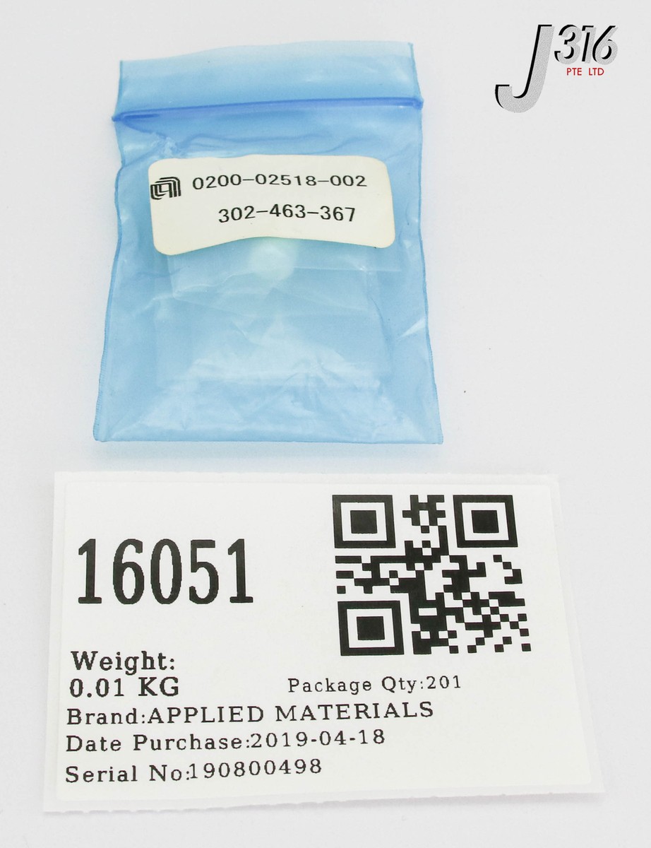 イメージ画像 L16051 (LOT OF 20) APPLIED MATERIALS PIN LOADLOCK PRODUCER NEW