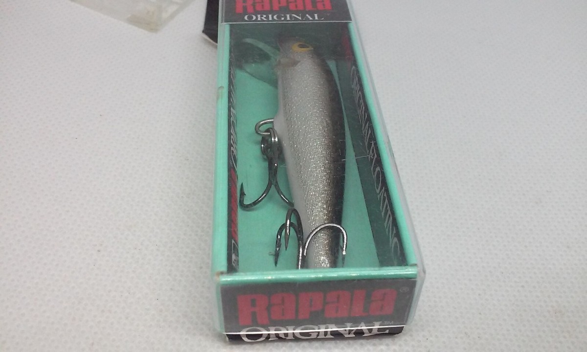 Rapala F-7 Original Floating Minnow: Crankbait Blu Per Pesca Al Bass E Predatori D'Acqua Dolce