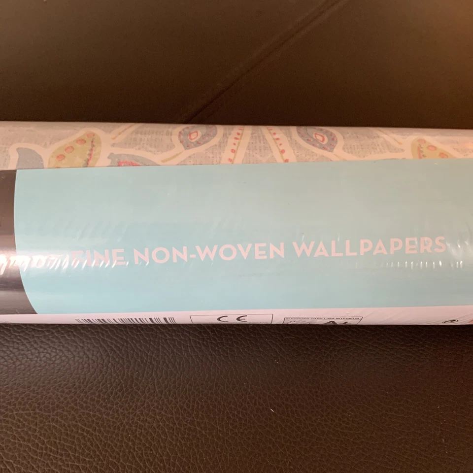 Papel pintado floral A-Street Prints Brewster 1014-3770 azul cielo sauce nuevo Foto 4 de 4