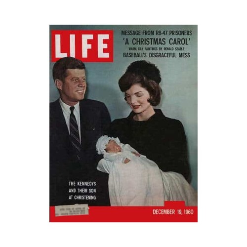 VTG Life Magazine December 19, 1960 John F. Kennedy Jr. Christening