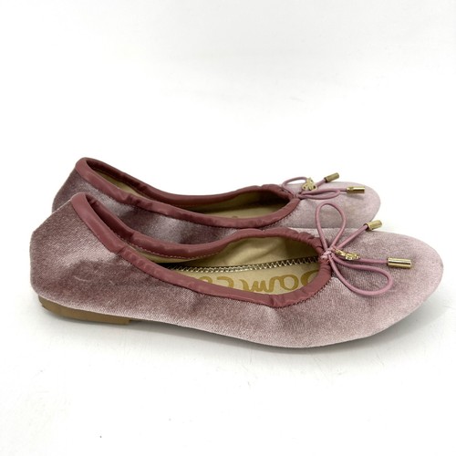 Sam Edelman Kids Felicia Ballet Flats Faded Rose Pink Size 4 - Picture 4 of 8