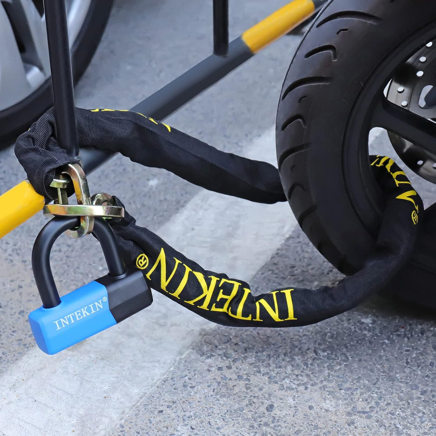 Candado Para Bicicleta Moto Motocicleta Con Alarma Bloqueo de Disco