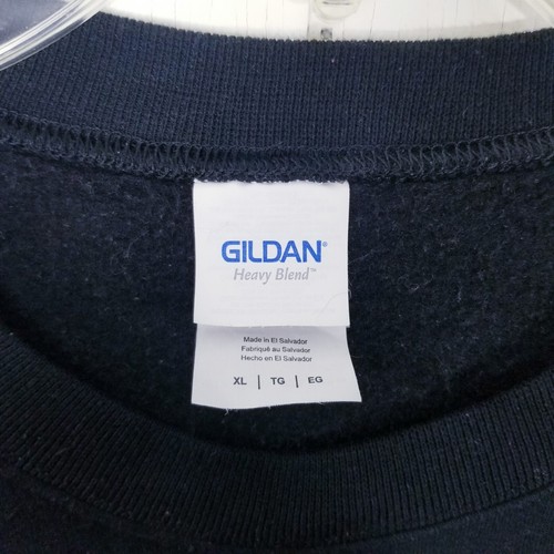 Felpa Gilden Holy Smokes uomo taglia XL nera maglione manica lunga - Foto 12 di 13