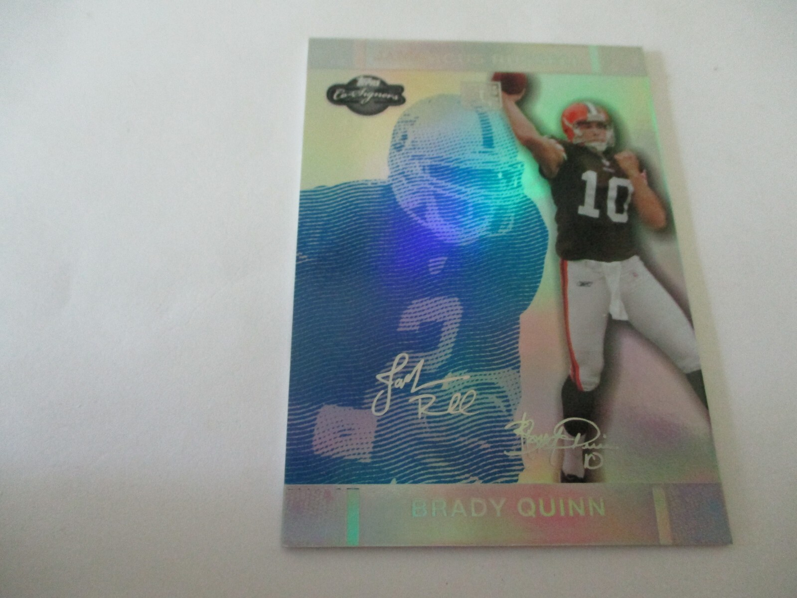 Brady Quinn Topps CO-Signers #55 Base