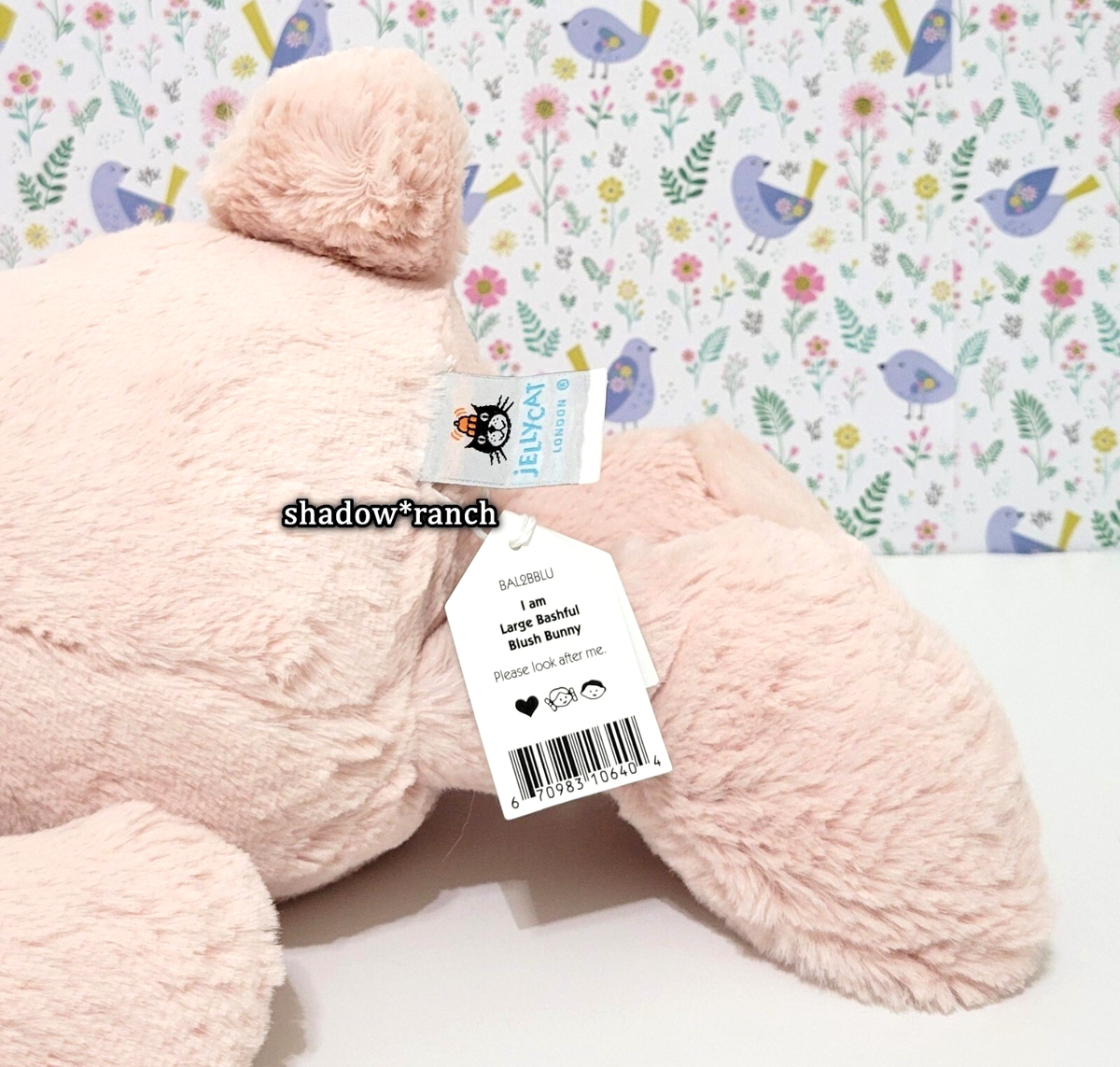 【再値下げ♡】  Bashful Blush Bunny M 再値下げ♡】 JELLYCAT Bashful Blush Bunny M - メルカリ