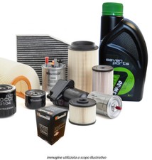Kit Tagliando Filtri Tecnocar e 5L Olio Opel Zafira Tourer C 1.6 CNG 11- 110KW
