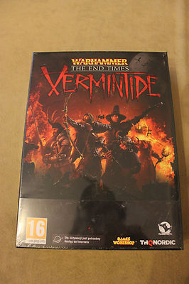 Warhammer: End Times - Vermintide (PC-DVD) BRAND NEW SEALED RARE EDITION