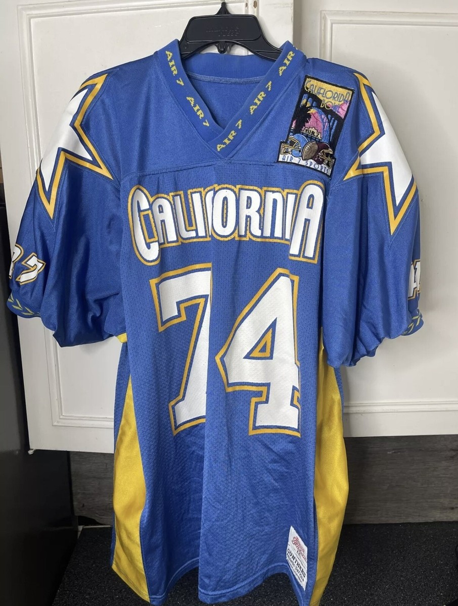 Glenn Foster #74 CaliFlorida AIR 7 Bowl Game Jersey Worn Team