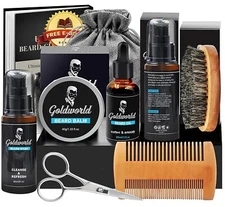 The Beard Club Advanced Growth Kit Healthy Full Hair Men Grooms Oil Serum Boosts