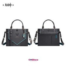 Genshin Impact Cospaly Alhaitham Theme Impression Series PU Tote Bag Capacity
