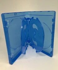 10 PCS New Top Quality 22mm Blu-Ray 5 DVD Case With Printed Logo, BL2205