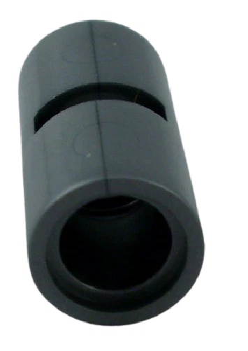 Lego 10 Stück Verbinder Achs Hülsen mit Schlitz silber (flat silver) 62462 Neu - Bild 3 von 4