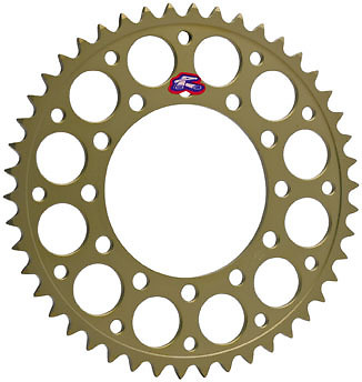 Renthal Rear Sprocket - 43 Tooth - Kawasaki ZX600, ZX636 Versys
