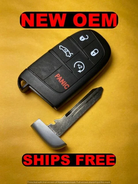 NEW OEM PROXY SMART KEY FOB FOR2011 TO 2018 CHRYSLER 300 56046759AF M3N-40821302 - Image 3 of 4