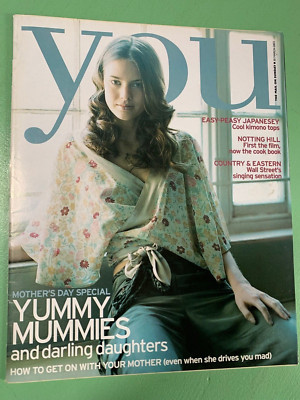 YOU magazine 30/03/2003 Robbie Coltrane Laura Cantrell Sue Lawley Sarah Doukas