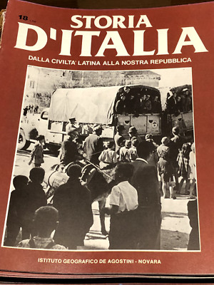 BÜCHER ZEITSCHRIFTEN ZEITUNGEN HEFT GESCHICHTE ITALIEN NR. 18 DE AGOSTINI NOVARA