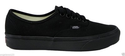 vans pure black shoes