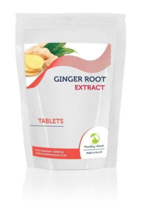GINGER ROOT Herb Extract 1000Mg 60 Tablets HM