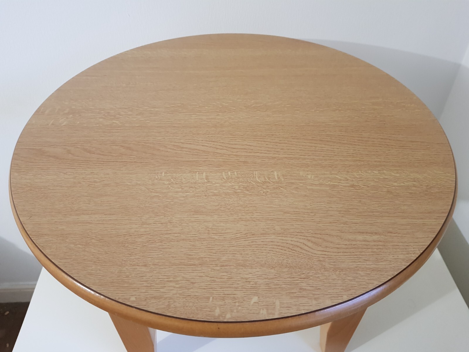 RETRO BEECH SMALL COFFEE TABLE eBay