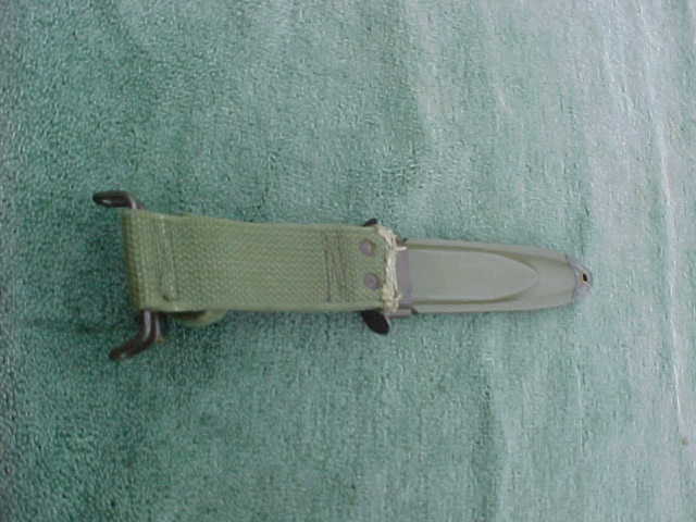 Vintage Imperial U.S. M7 Knife with M8Al Scabbard Vietnam