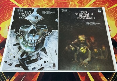 BONE ORCHARD MYTHOS TEN THOUSAND BLACK FEATHERS #1 & 2 NM MARTIN SIMMONDS