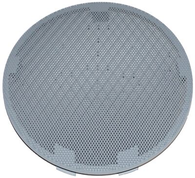 BMW E46 Vorne L Tür Lautsprecher Abdeckung Gitter Grau 8224377  